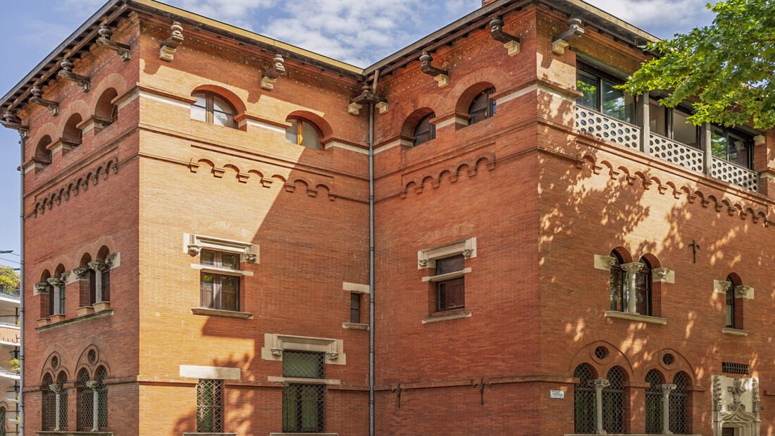 Stattliche Backsteinvilla eines Mörder-Malers: die Maison Bourreau in Toulouse. Foto: Hilke Maunder