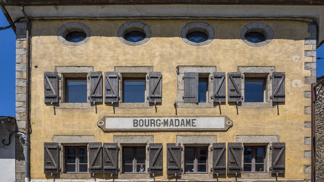 Das wohl meistfotografierte Haus von Bourg-Madame. Foto: Hilke Maunder