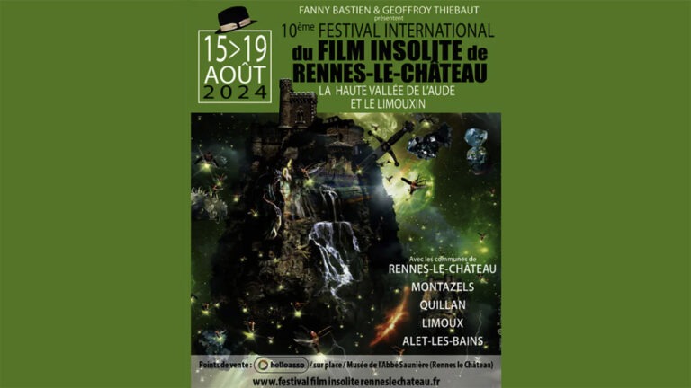 Das Plakat des Festival du Film Insolite 2024. Copyright: Festival du Film Insolite