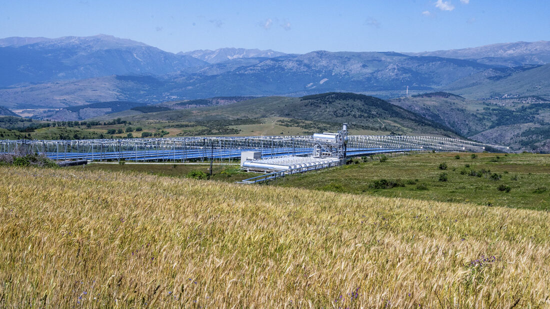 Cerdagne: Das thermodynamisches Solarkraftwerk von Llo. Foto: Hilke Maunder