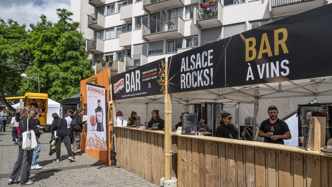 Der kleine Markt der Place du Zurich. Foto: Hilke Maunder