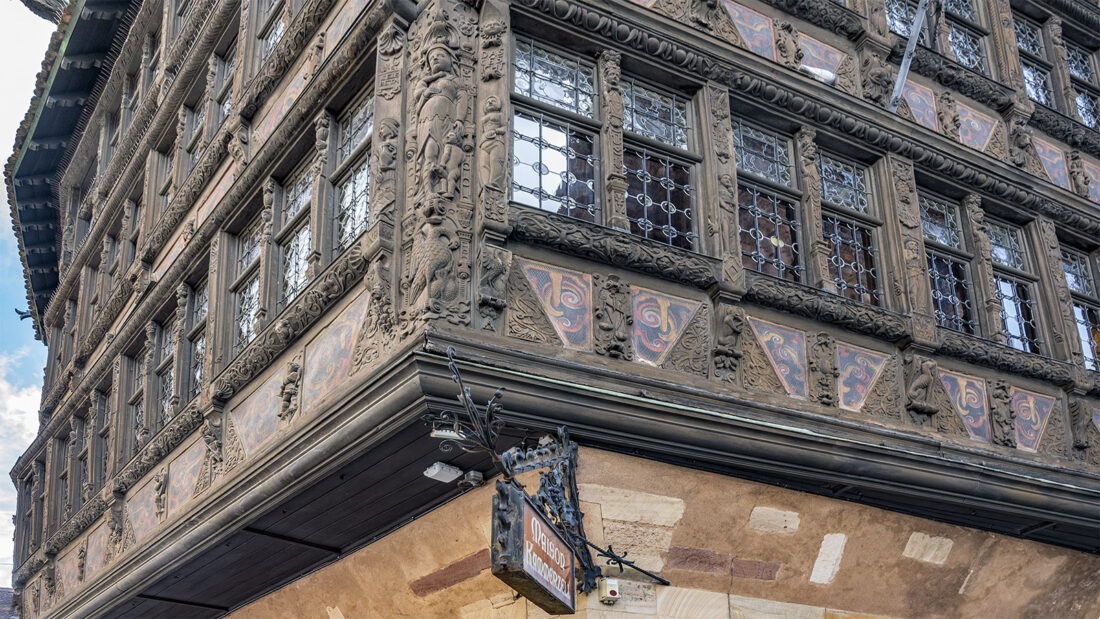 Die Maiso Kammerzell von Straßbourg. Foto: Hilke Maunder