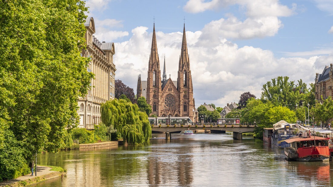 Die Paulskirche der Neustadt von Strasbourg. Foto: Hilke Maunder