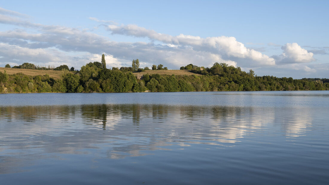 Der Lac de la Prade bei Bazas. Foto: Hilke Maunder