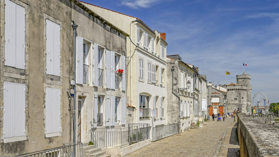 Die Tour Saint-Nicolas und das gleichnamige Stadtviertel von La Rochelle. Foto: Hilke Maunder