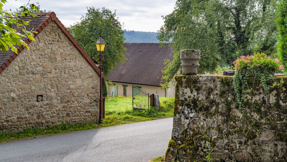 Morgenstimmung in Moutier-d'Ahun. Foto: Hilke Maunder