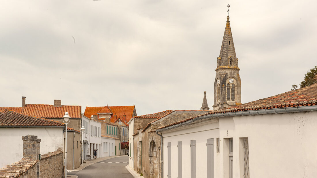 Im Ortszentrum von Saint-Georges-d'Oléron. Foto: Hilke Maunder