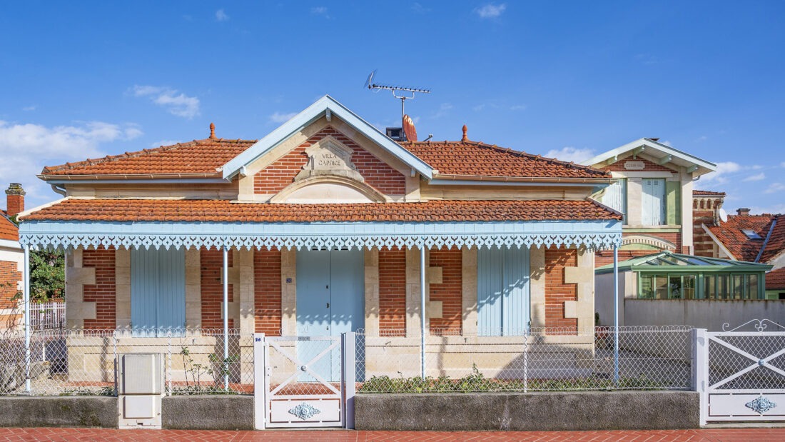 Voller Charme: die Bäderarchitektur von Soulac-sur-Mer. Foto. Hilke Maunder