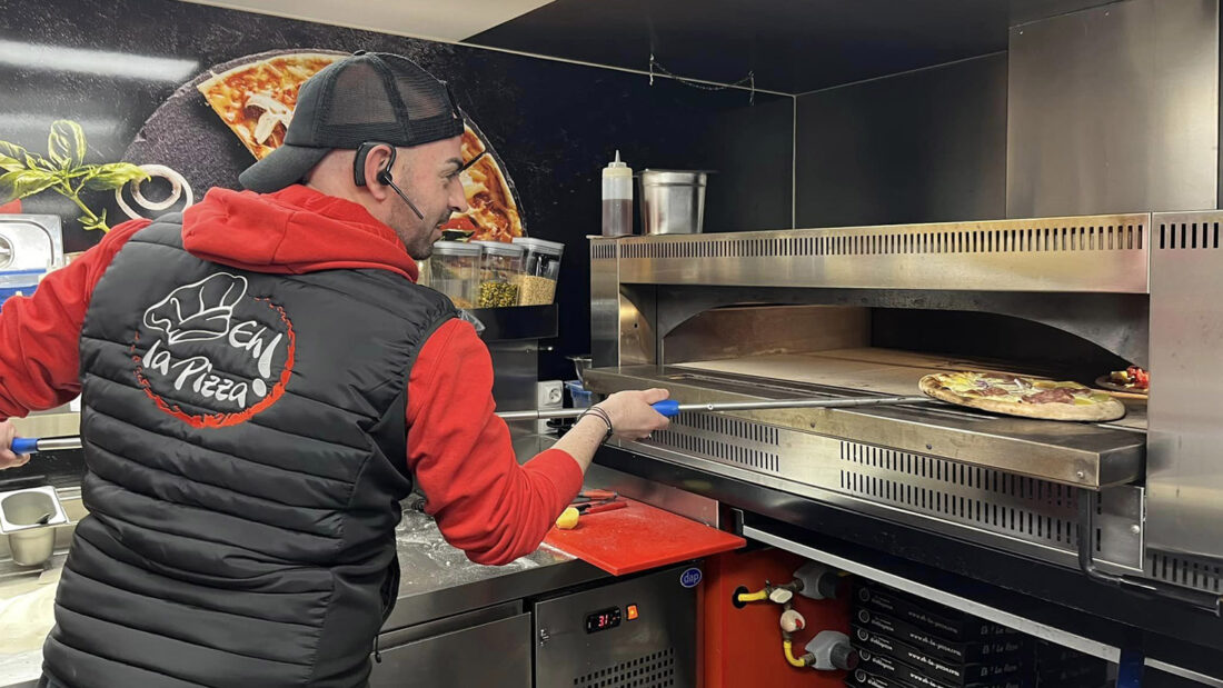 Loïc von Pizzatruck in Iguerande. Foto: Hilke Maunder