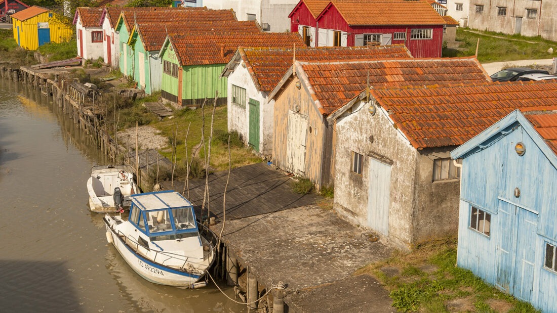 Der Austernhafen Château d'Oléron. Foto: Hilke Maunde