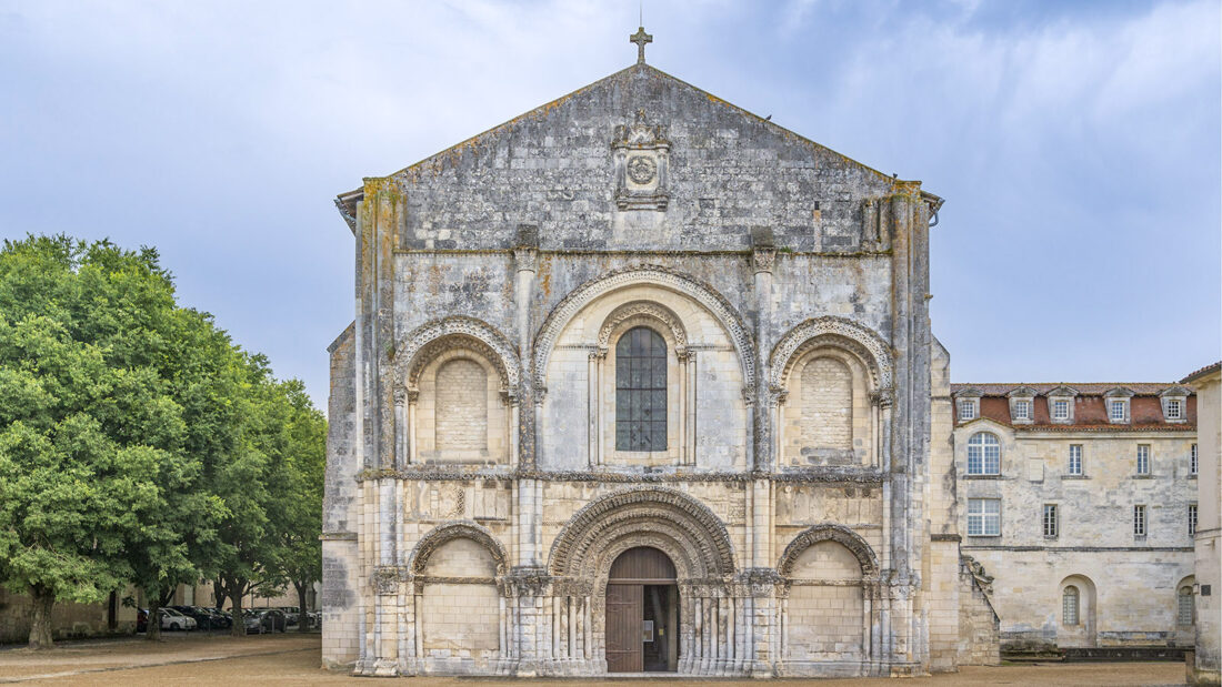 Die Église Sainte-Marie der Abbaye aux Dames von Saintes. Foto: Hilke Maunder