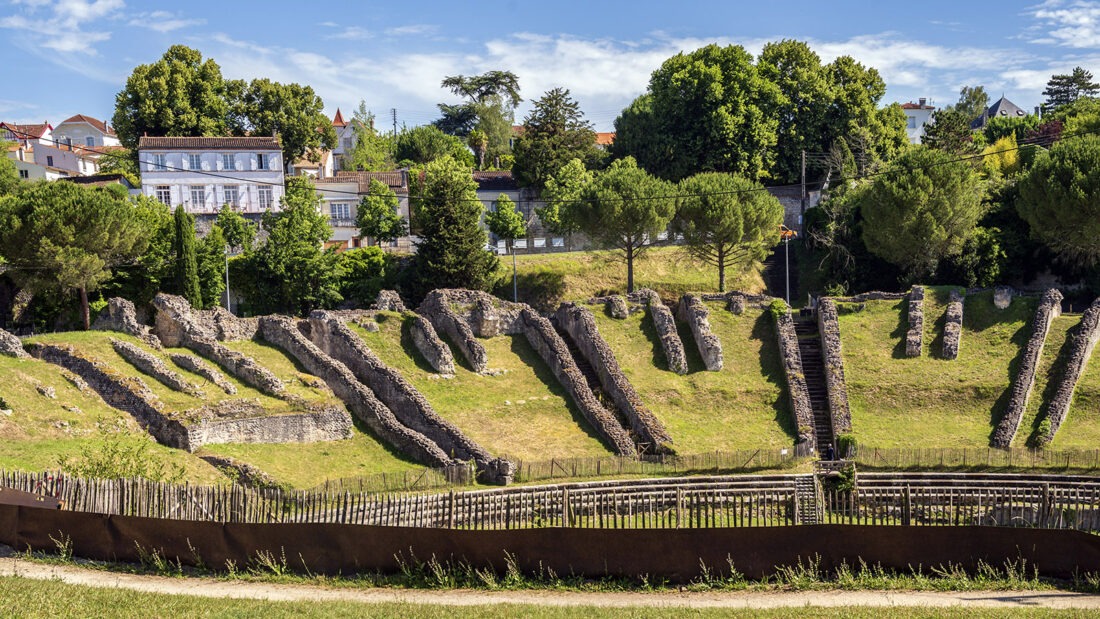 Das römische Amphitheater von Saintes. Foto: Hilke Maunder