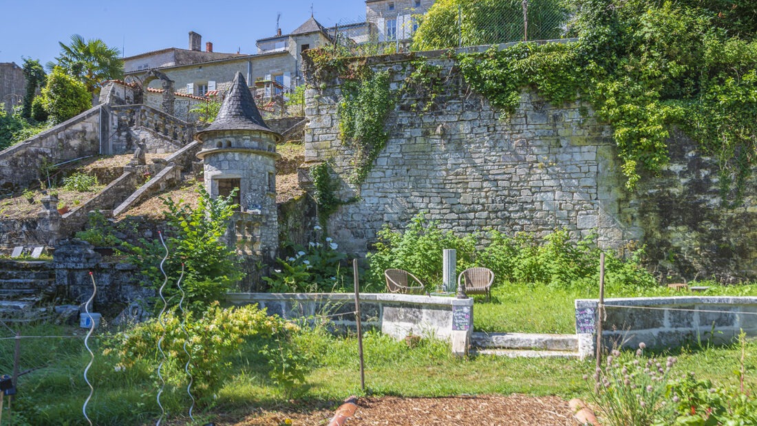 Der offene Garten der Stadtteil-Villa La Belle Étoile. Foto: Hilke Maunder