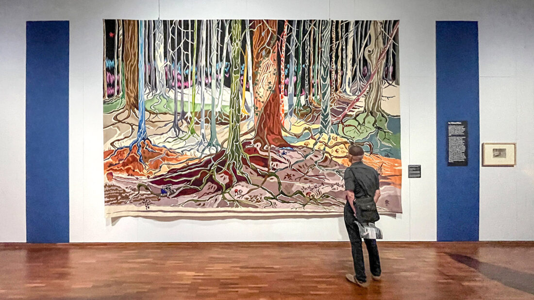 Aubisson tisse Tolkien: die Sommerausstellung 2024. Foto: Hilke Maunder