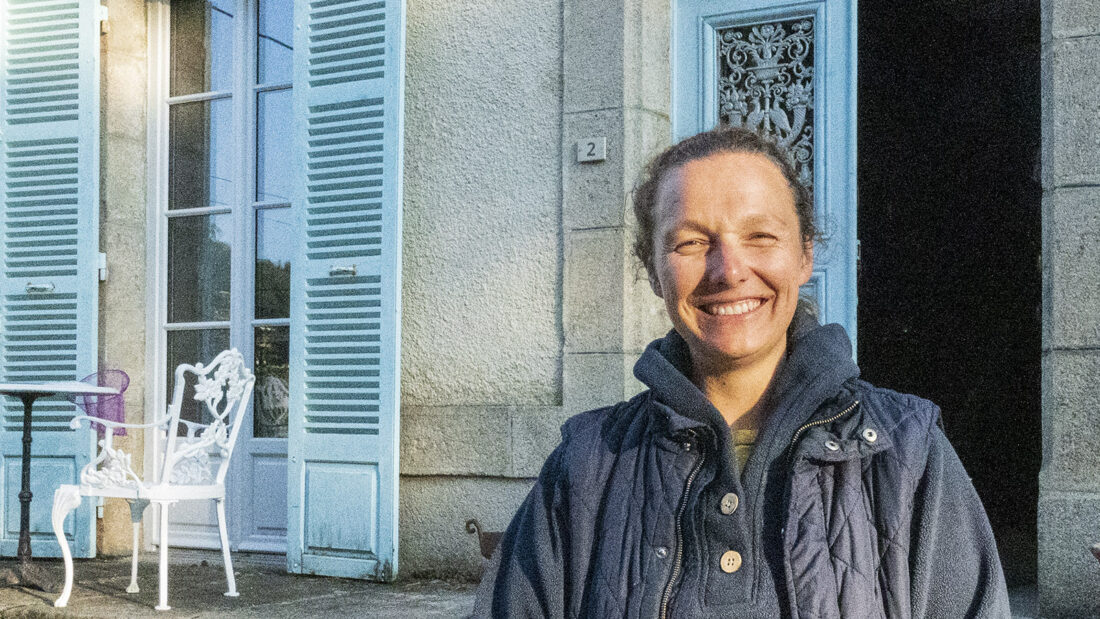 Natalie Perry vom Château de Memenat. Foto: Hilke Maunder