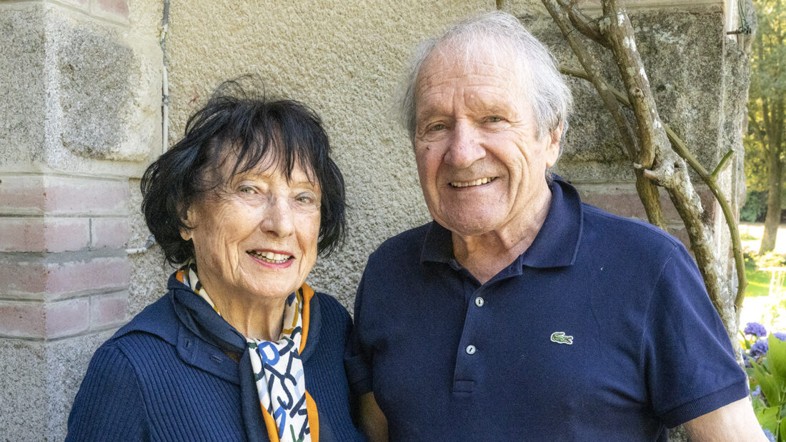 Ein eingespieltes Team seit vielen Jahrzehnten: Nathalie und Gabriel Chabrat. Foto: Hilke Maunder