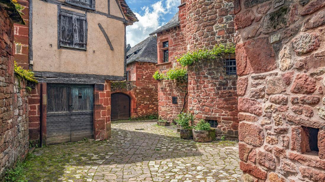 Collonges-la-Rouge. Foto: Hilke Maunder