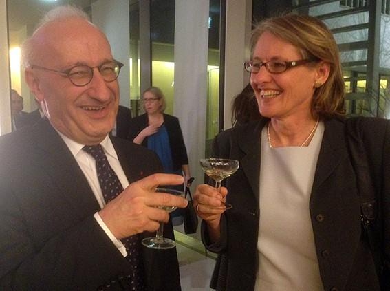 Mit dem damaligen Botschafter Frankreichs in Berlin, Étienne Philippe. Foto: privat