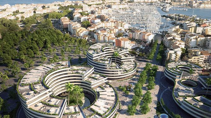 Der geplante Iconic-Komplex von Cap d'Agde