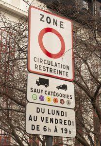 Grenoble verlangt für die Einfahrt in die Stadt die Crit'Air-Plakette