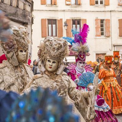 Der venezianische Karneval von Castres. Foto: Pascale Walter / CDT Tarn