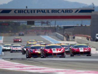 Die Ferrarri-Challenge auf dem Circuit Paul Ricard