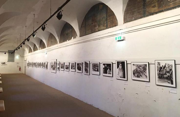 Ausstellung zur Retirada in Perpignan. Foto: Hilke Maunder